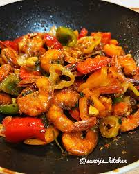 Devilled Prawns