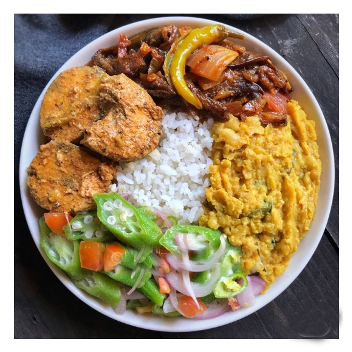 Fish Rice & Curry