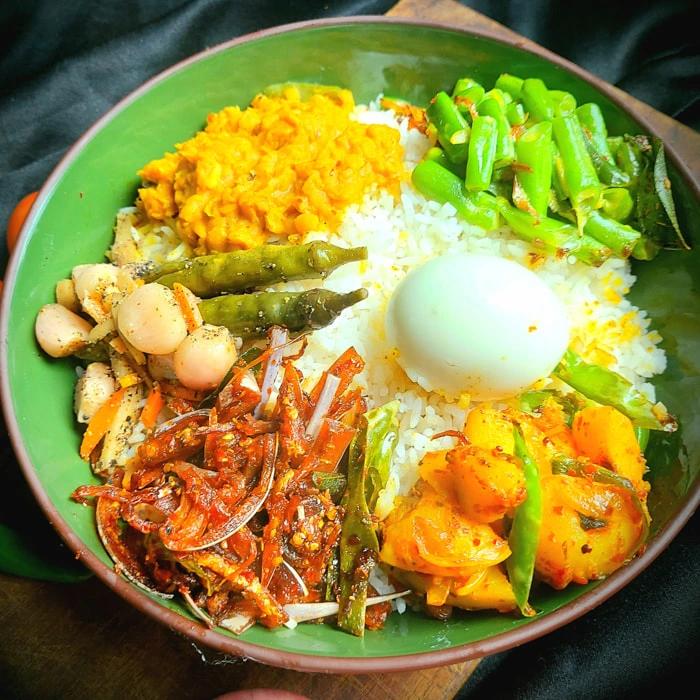Egg Rice & Curry