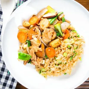 Chicken Chopsuey Rice