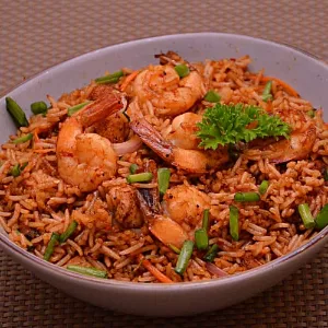 Mongolian Seafood Fried Rice