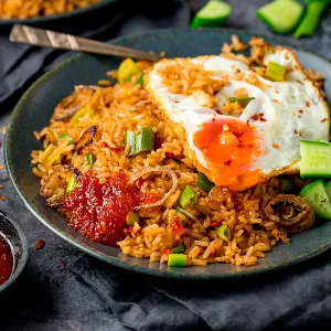 Nasigoreng Chicken Rice
