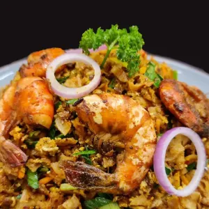 Seafood Kottu