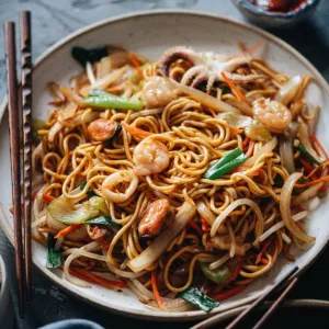 Seafood Noodles