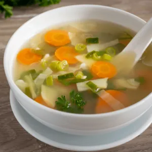 Clear Vegetable Soup